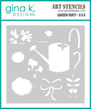 Garden Party Stencils