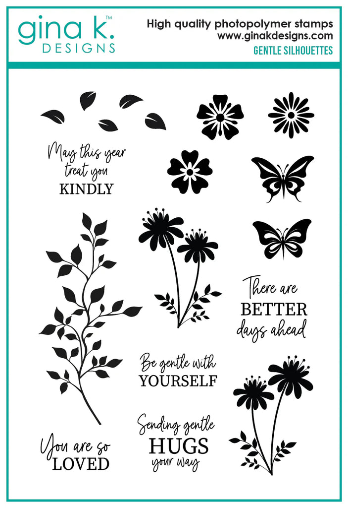 Gentle Silhouettes Stamps