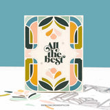 Gilded Glass Stamp Set (4 x 4)