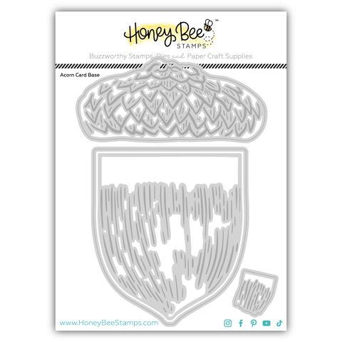 Acorn Card Base Honey Cuts