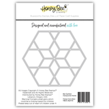 Bee Quilted: Honeycomb Hexies Honey Cuts