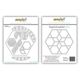 Bee Quilted: Honeycomb Hexies Honey Cuts