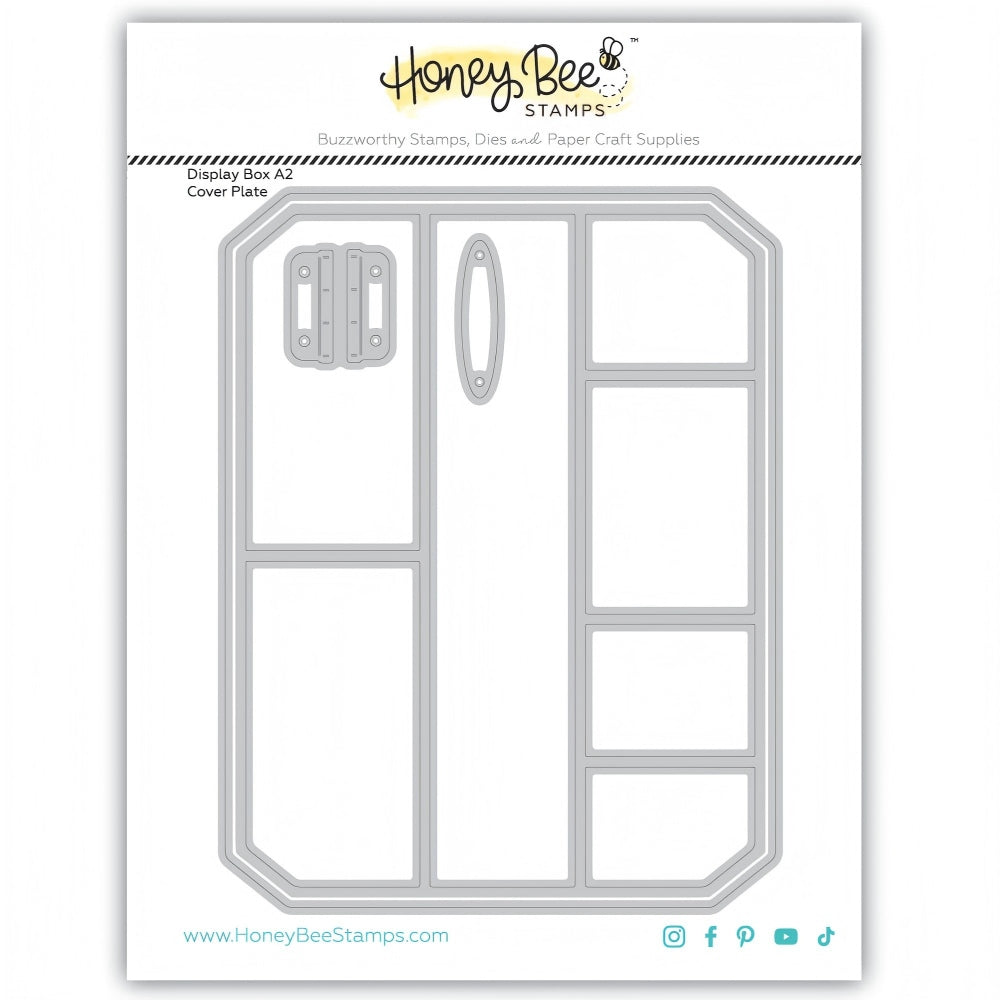 Display Box A2 Cover Plate Honey Cuts