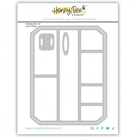 Display Box A2 Cover Plate Honey Cuts