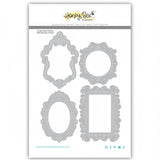 Lovely Layers Gallery Wall Baroque Frames Honey Cuts