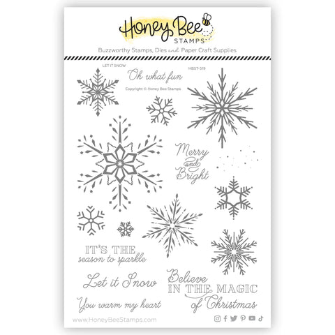 Let It Snow 6x8 Stamp Set