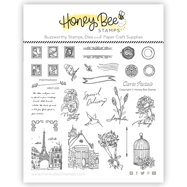 Postmarked 6x6 Stamp Set