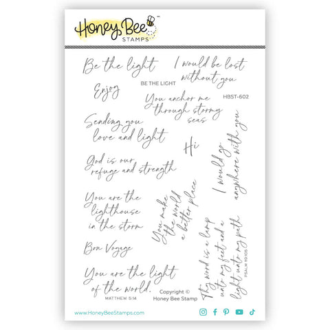 Be The Light 6x6 Stamp Set