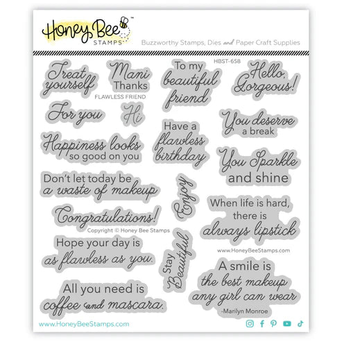 Flawless Friend 6x6 Stamp Set