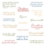 Christmas Blessings 4x6 Stamp Set