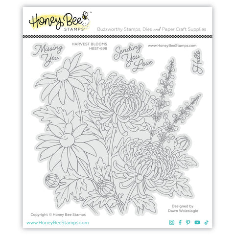 Harvest Blooms 6x6 Stamp Set