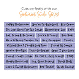 Sentiment Studio - Halloween 4x6 Stamp Set