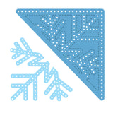 In Stitches:  Bookmarked Snowflake Honey Cuts