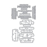 Hero Arts Here for the Presents Letterpress + Foil & Cut from the Best Gift Ever Collection