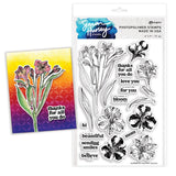 Heartfelt Blooms Stamp & Die Bundle by Simon Hurley