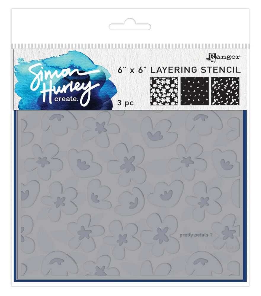 Pretty Petals Stencil