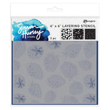 Very Berry Stencil by Simon Hurley