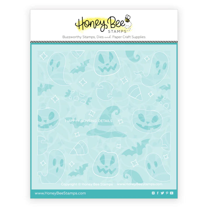 Happy Haunting - Set of 6 Background Stencil & Dies