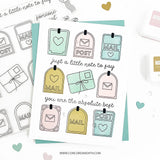 Happy Mail Embossing Folder (4.75 x 6)