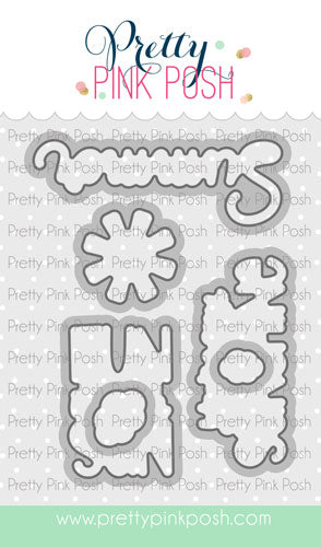 Happy Summer Coordinating Die Set