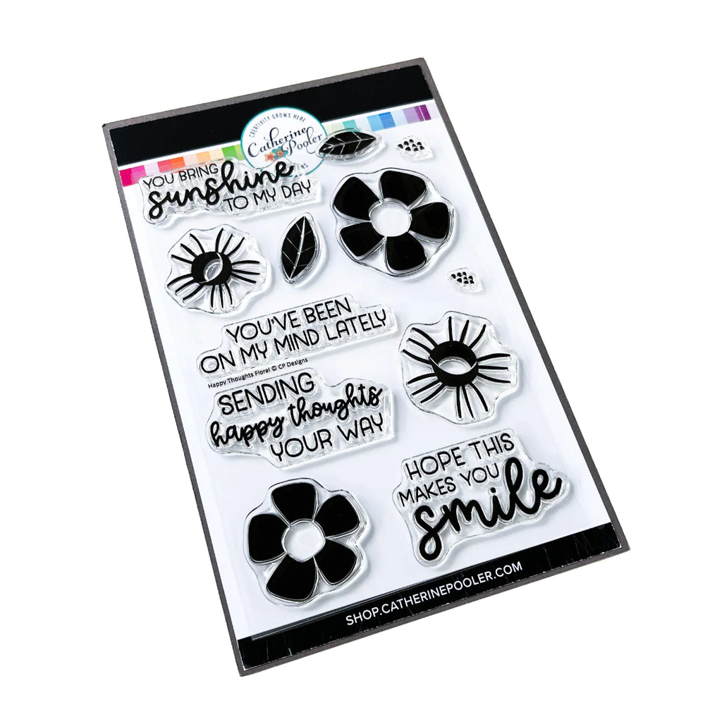 Happy Thoughts Floral Stamp Set