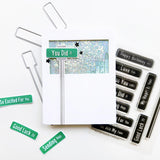 Street Sign Sentiments Stamp Set