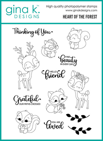 Heart of the Forest Stamp Set