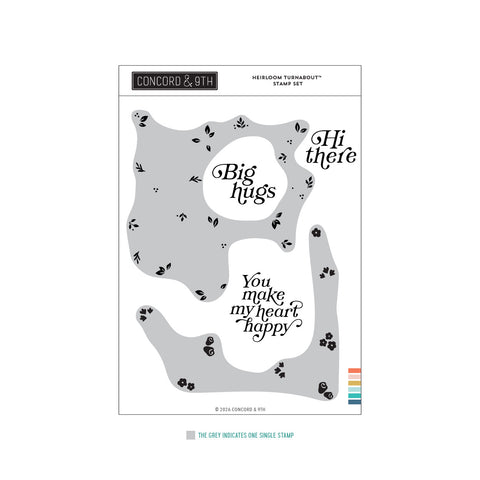 Heirloom Turnabout™ Stamp Set