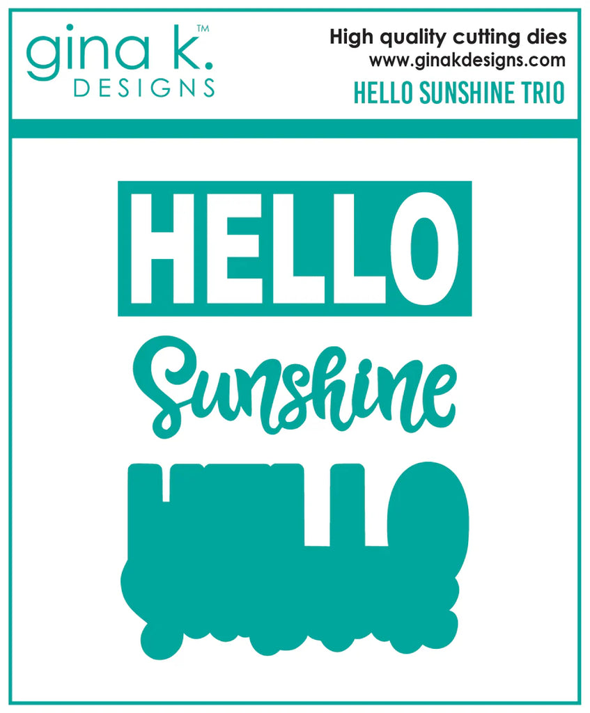 Hello Sunshine Trio Die