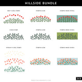 Hillside Stencil Set