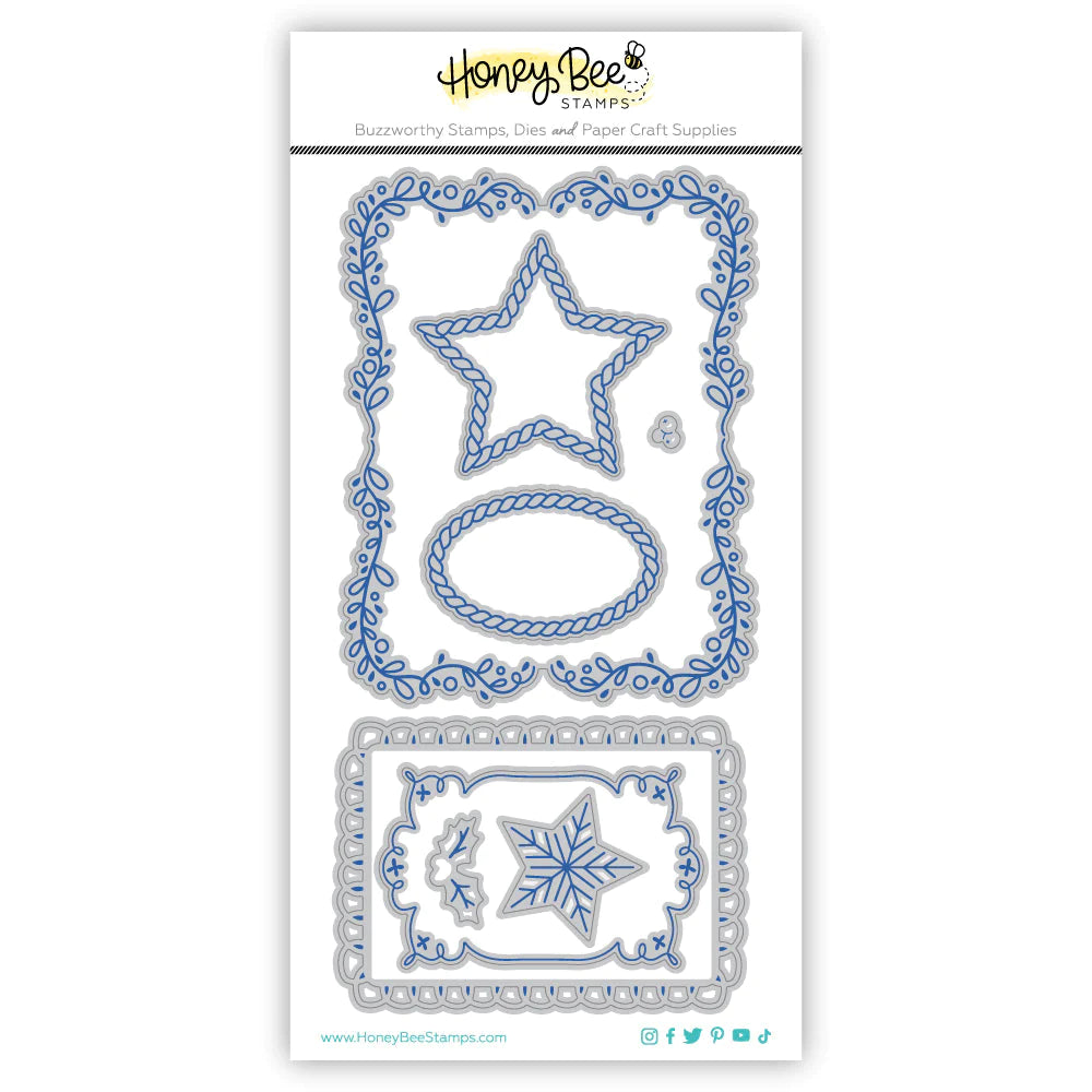 Decorative Star Layering Frames - Honey Cuts