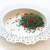 Holly Berries Clay Confetti Mix