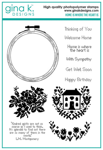 Home is Where the Heart Is Stamp Set