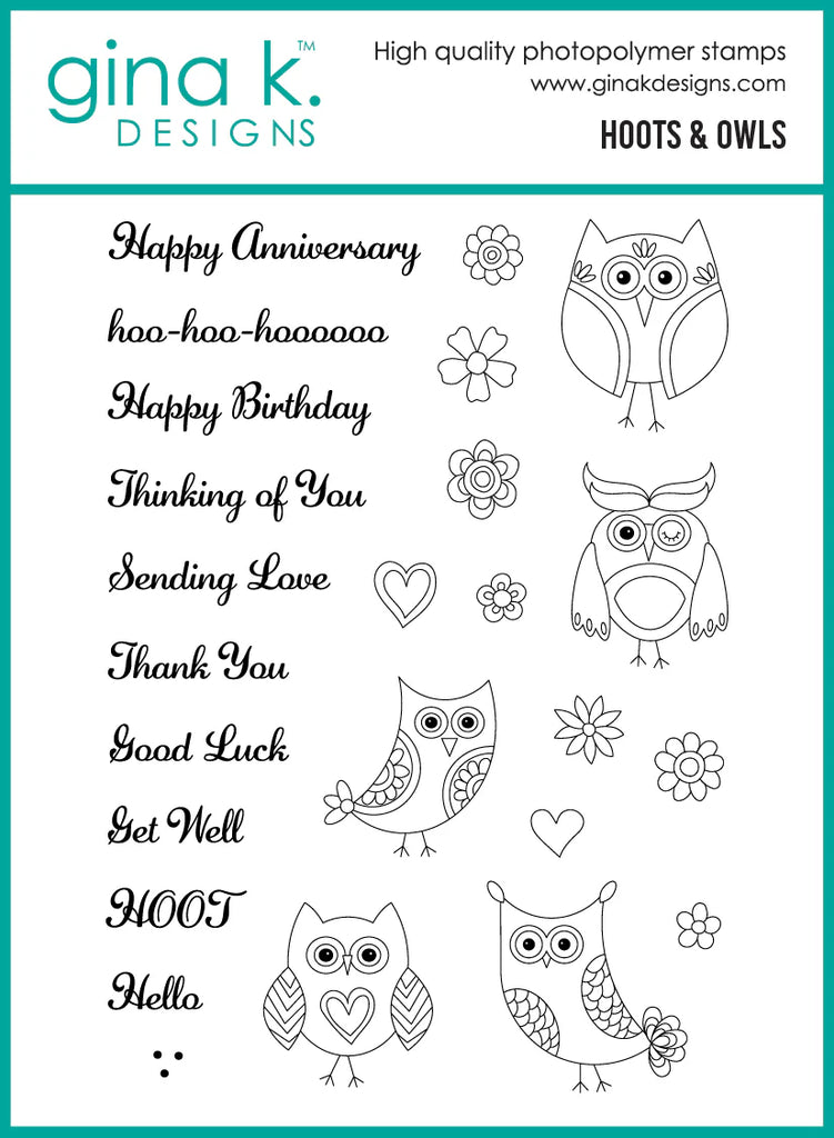 Hoots and Owls Stamp Set