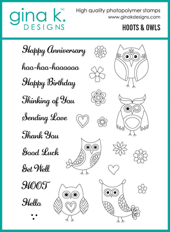 Hoots and Owls Stamp Set