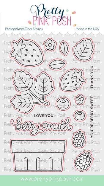 Fresh Berries Coordinating Die Set