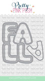 Fall Word Shaker Die Set