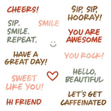Sip, Smile, Repeat Stamp Set