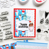 Birthday Banter Sentiments Stamp and Die Bundle