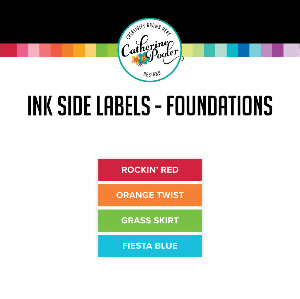 Foundations Ink Pad Side Labels