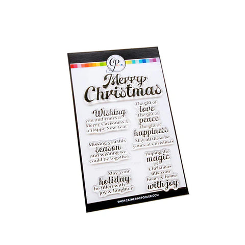 Inside Out Christmas Sentiments Stamp Set