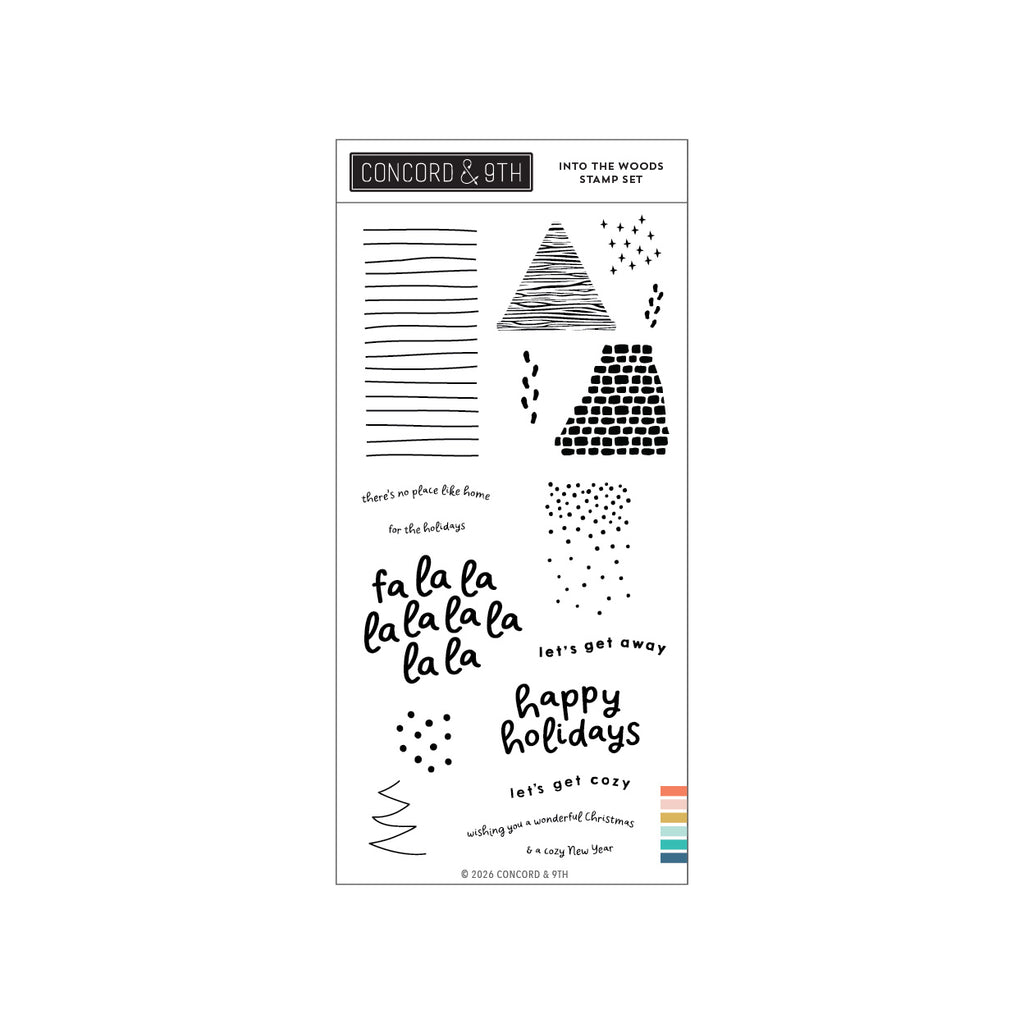 Into the Woods Stamp Set (4 x 8)