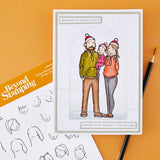 Beyond Stamping Custom Portrait #1 Clear Stamp Set by Josh Griffiths Studio