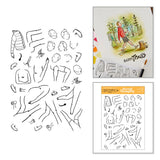 Beyond Stamping Can't Stand Still 2 -Men Clear Stamp Set by Josh Griffiths Studio