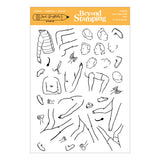 Beyond Stamping Can't Stand Still 2 -Men Clear Stamp Set by Josh Griffiths Studio