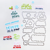 Jolly Jingle Sentiments Stamp and Die Bundle