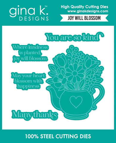 Joy Will Blossom Die Set