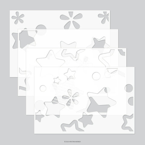 Little Star Stencil Pack