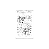 Love and Adore You Stamp Set (4 x 6)