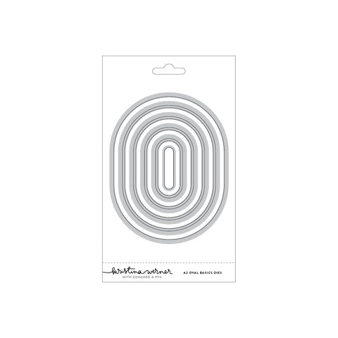 A2 Oval Basics Dies